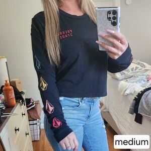 Volcom | Diamond Logo Crop Top